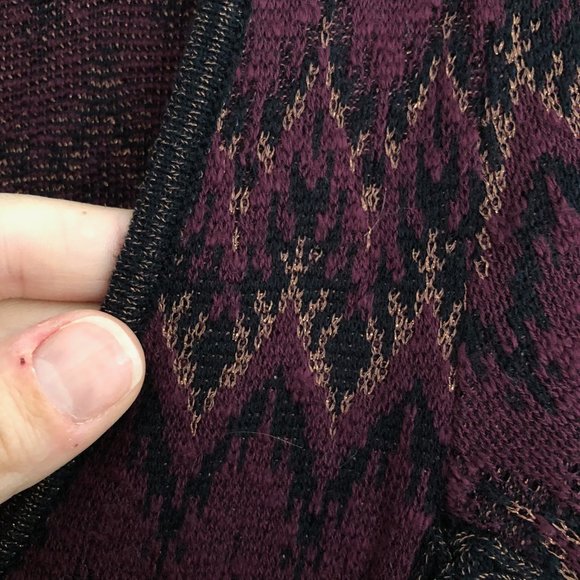 Free People Sweater Dress Sz M - Picture 6 of 6